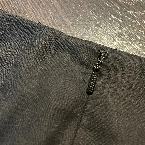 Gucci Tom Ford era miniskirt black mini skirt size 38 xs xxs 0 00 23 24 25 italy - Picture 10 of 13